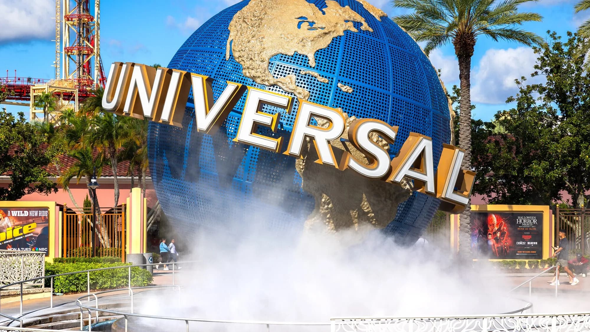 The Universal Orlando resort area in south Orange County, Florida