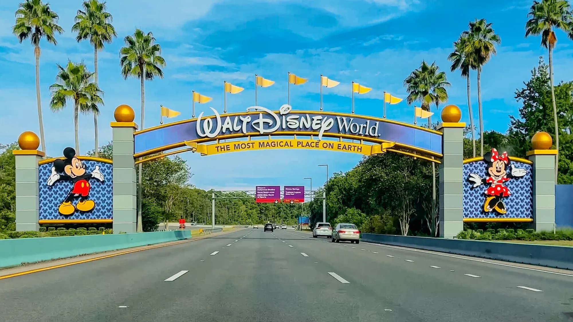 The tourist corridor between Kissimmee and the Disney area, Orange and Osceola Counties, Florida