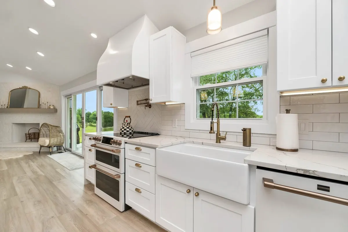 Updated kitchen interior