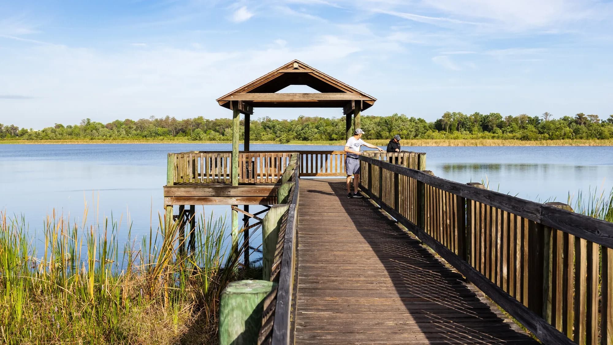 Airport Lakes Park in southeast Orlando, Florida