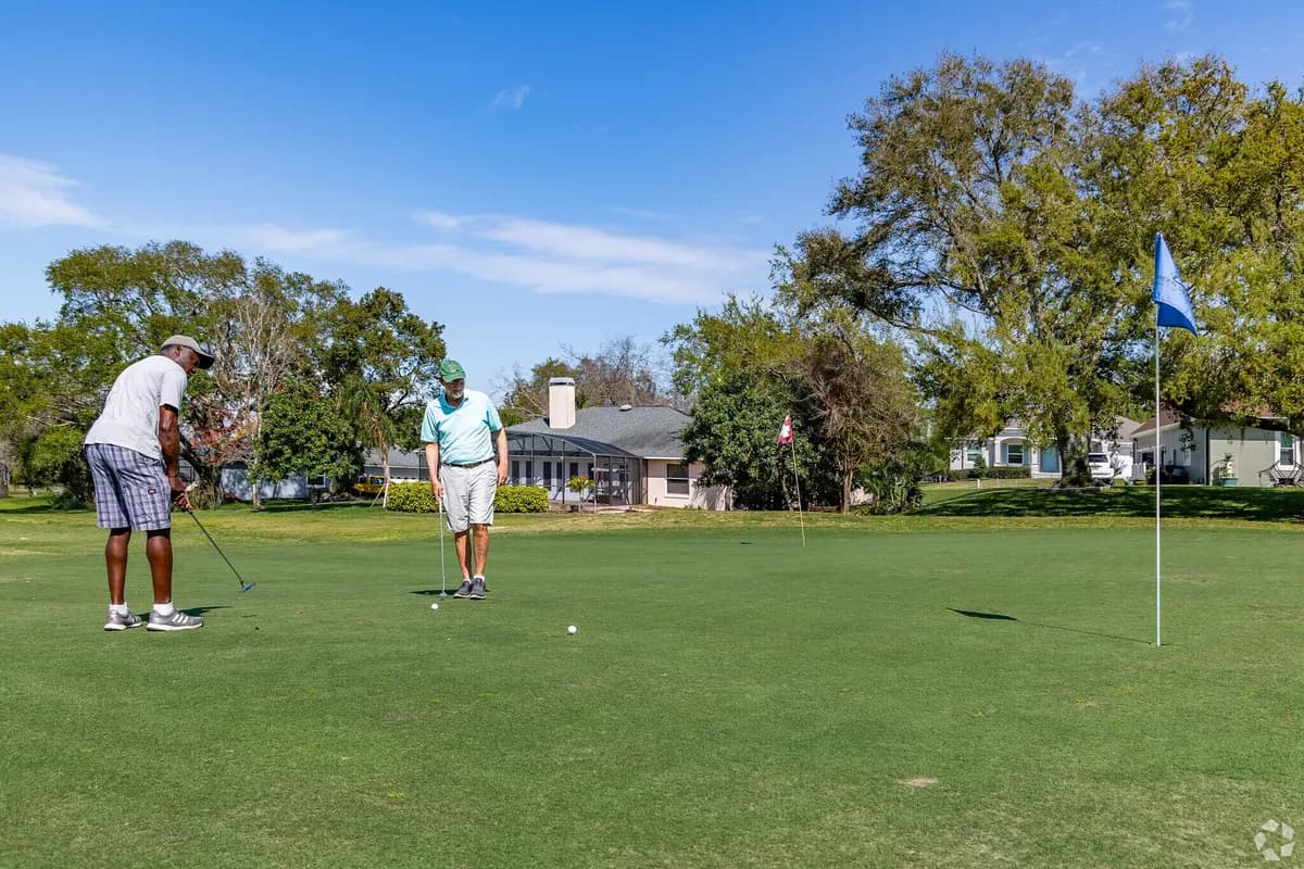 Green Valley Country Club public golf course near Minneola, Florida
