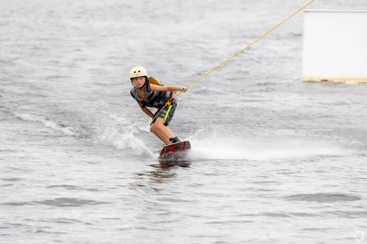 Cable wakeboarding lake at Nona Adventure Park near Randal Park