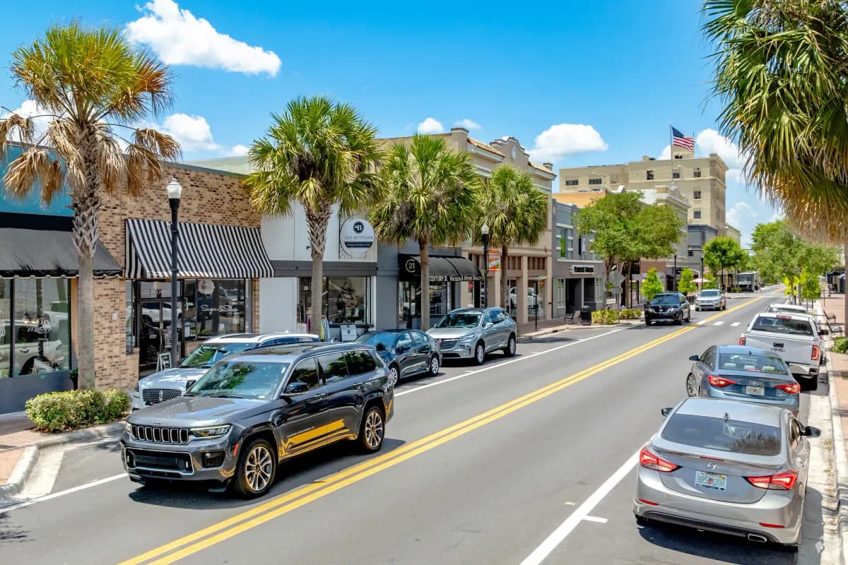 Historic venues in downtown Winter Haven, Florida