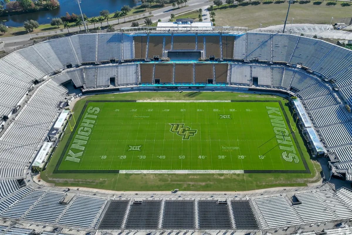 University of Central Florida stadium north of Alafaya, Florida