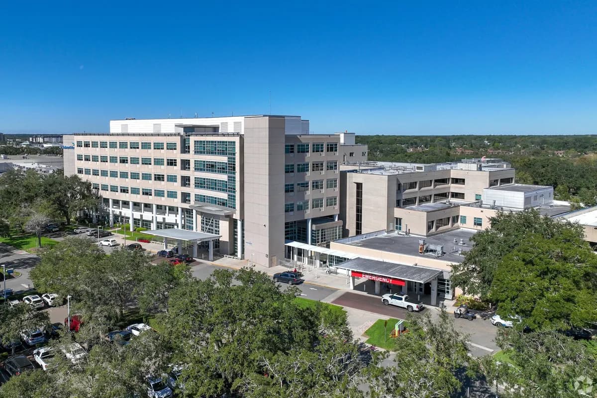 AdventHealth hospital campus in Central Florida