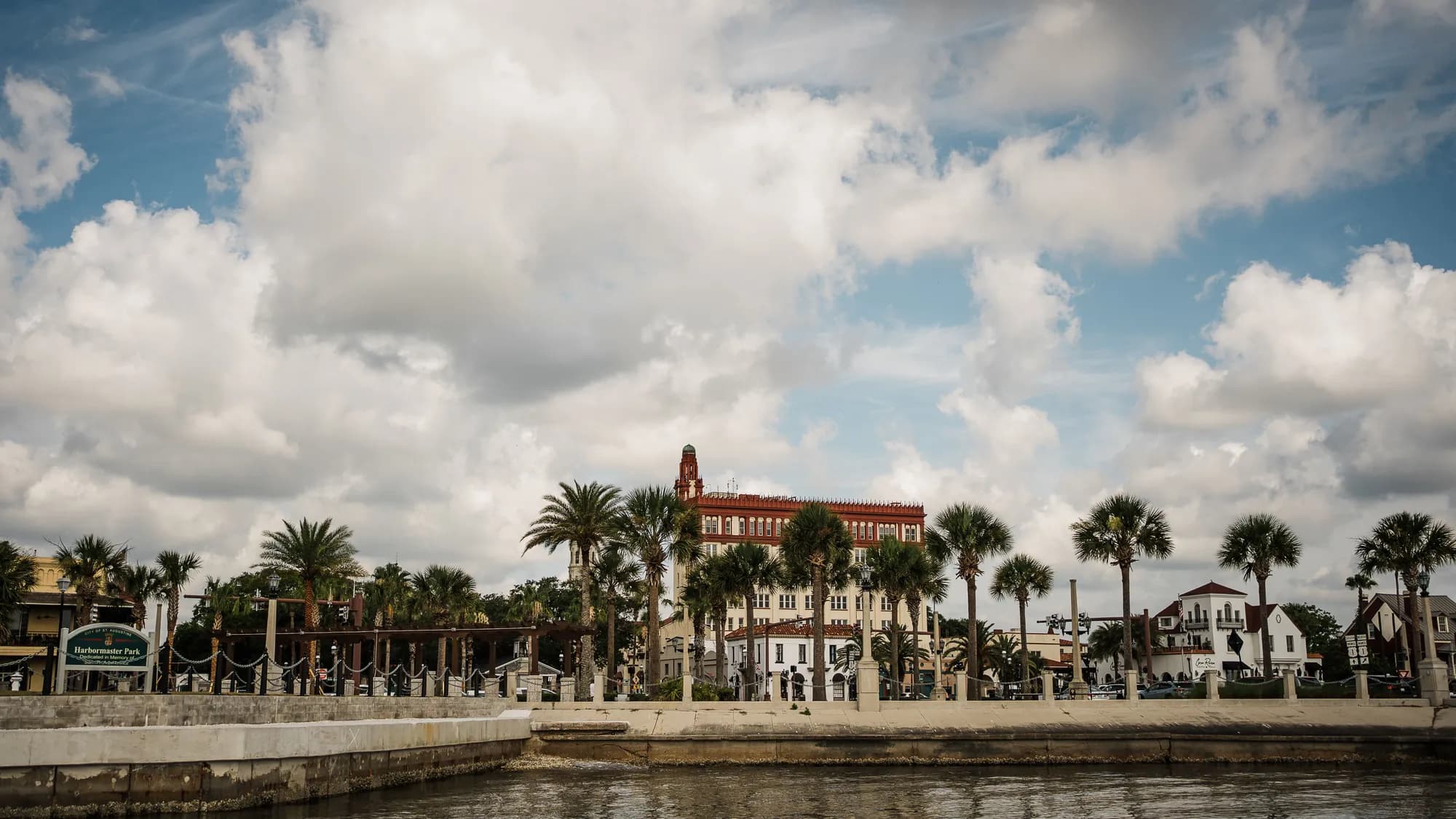 The waterfront and historic architecture of St. Augustine, Florida