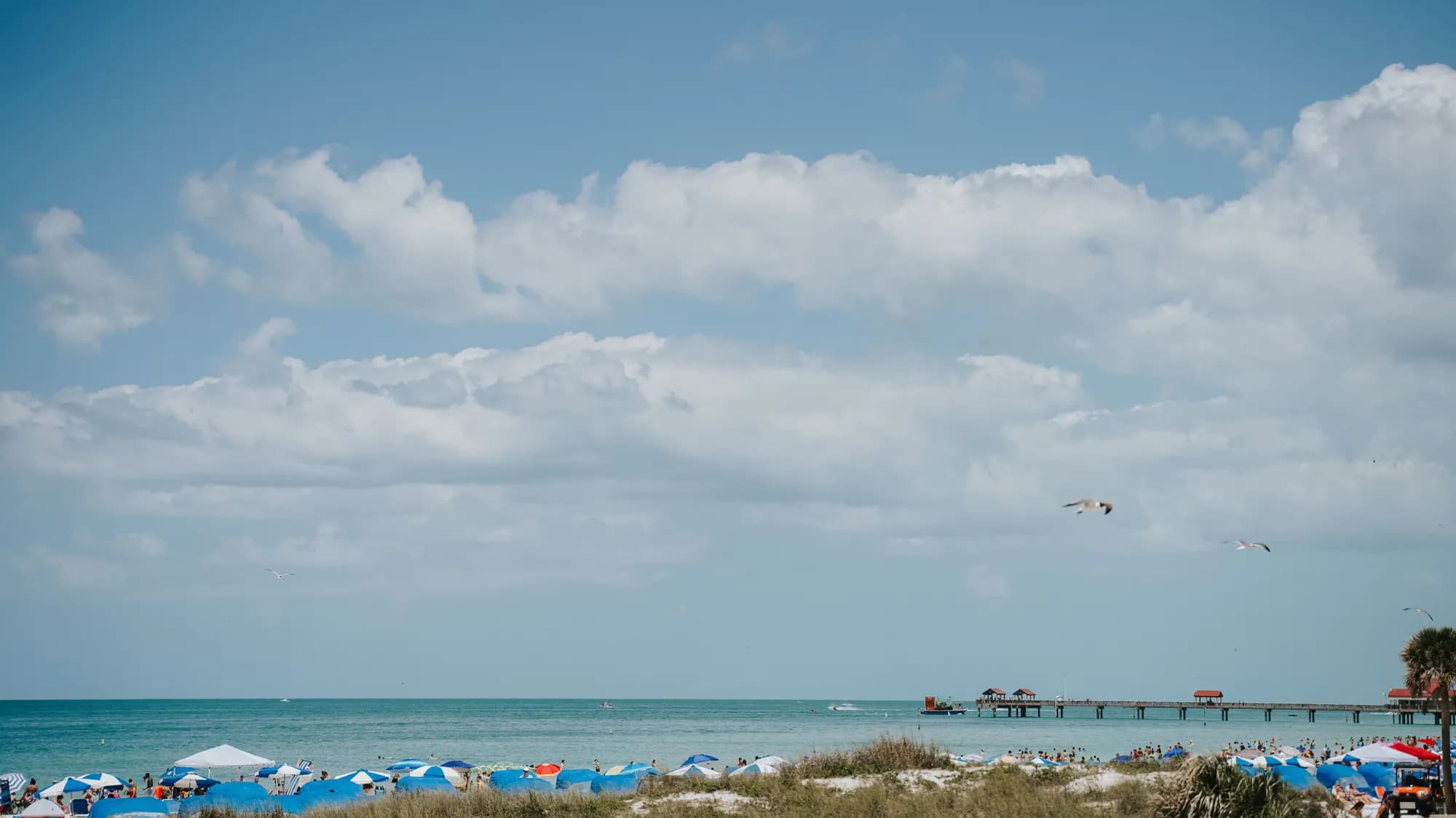 Clearwater Beach on Florida's Gulf coast