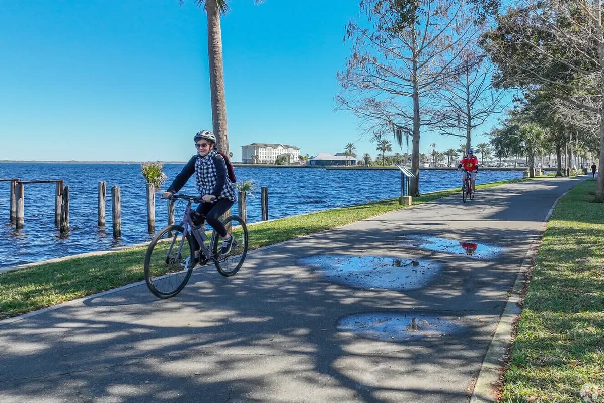 Bike trails in Sanford, Florida